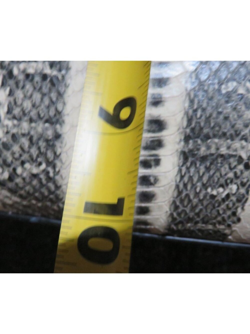 Michael Kors Selma Black & White Python Embossed Leather Tote - Picture 13 of 14